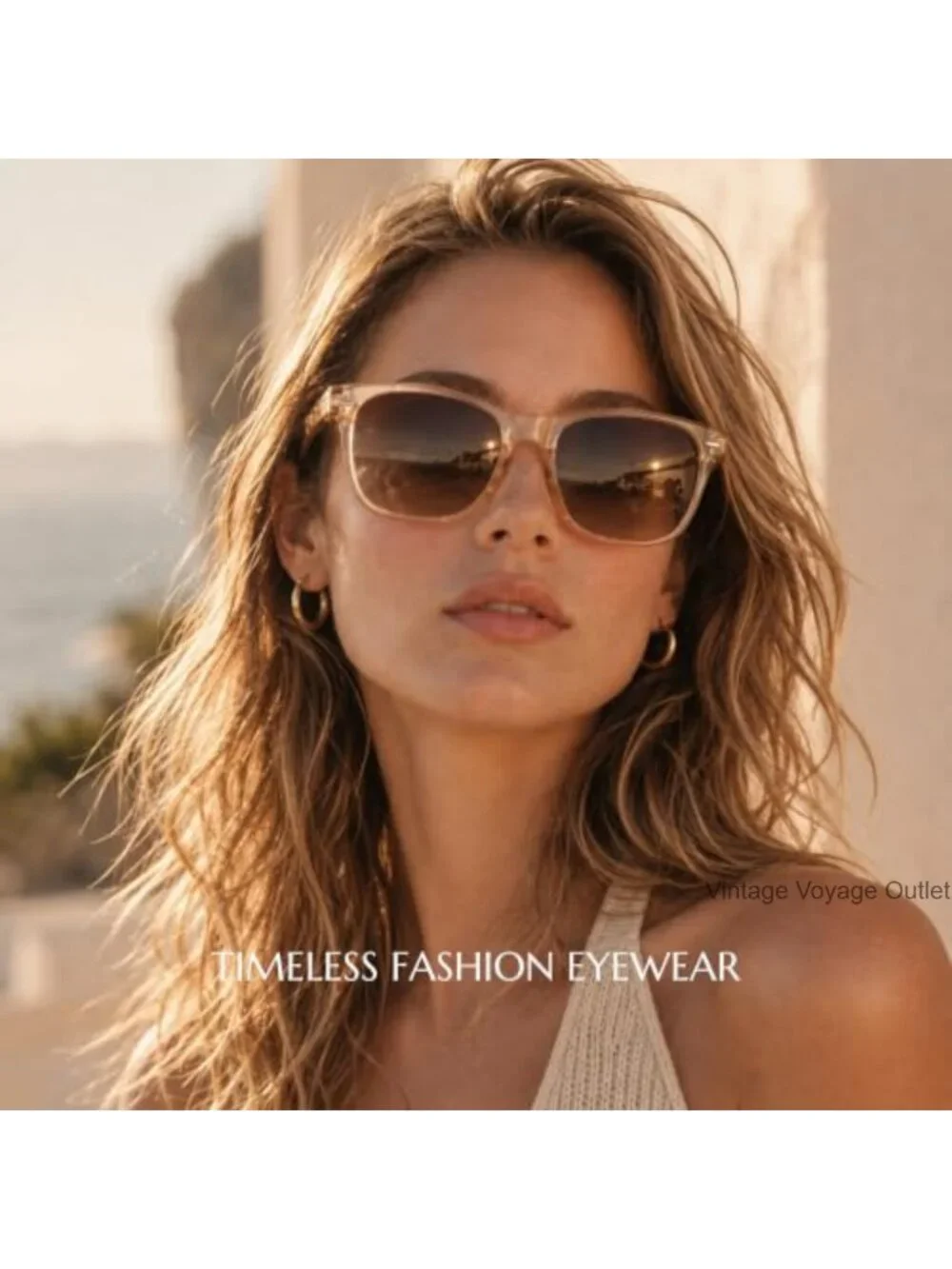 Polarized Sunglasses for Women UV Protection Retro Lightweight Driving Shades